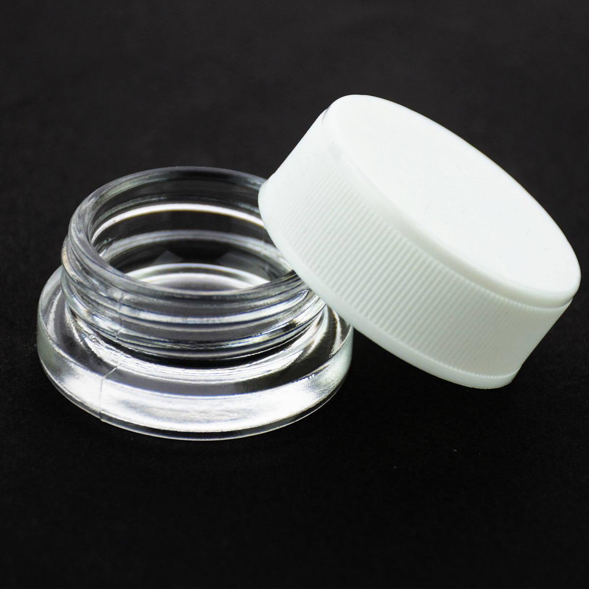 9ML Concentrate Container with White Plastic Lid - LA Wholesale Kings