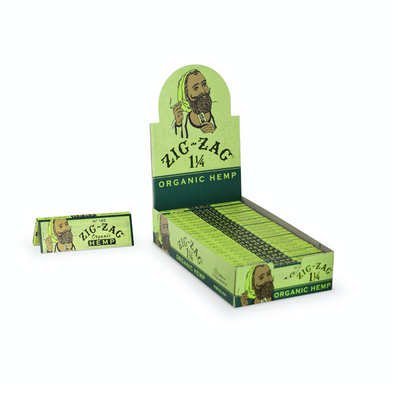 ZIG-ZAG 1 1/4" ORGANIC HEMP 24 BOOKLETS - LA Wholesale Kings
