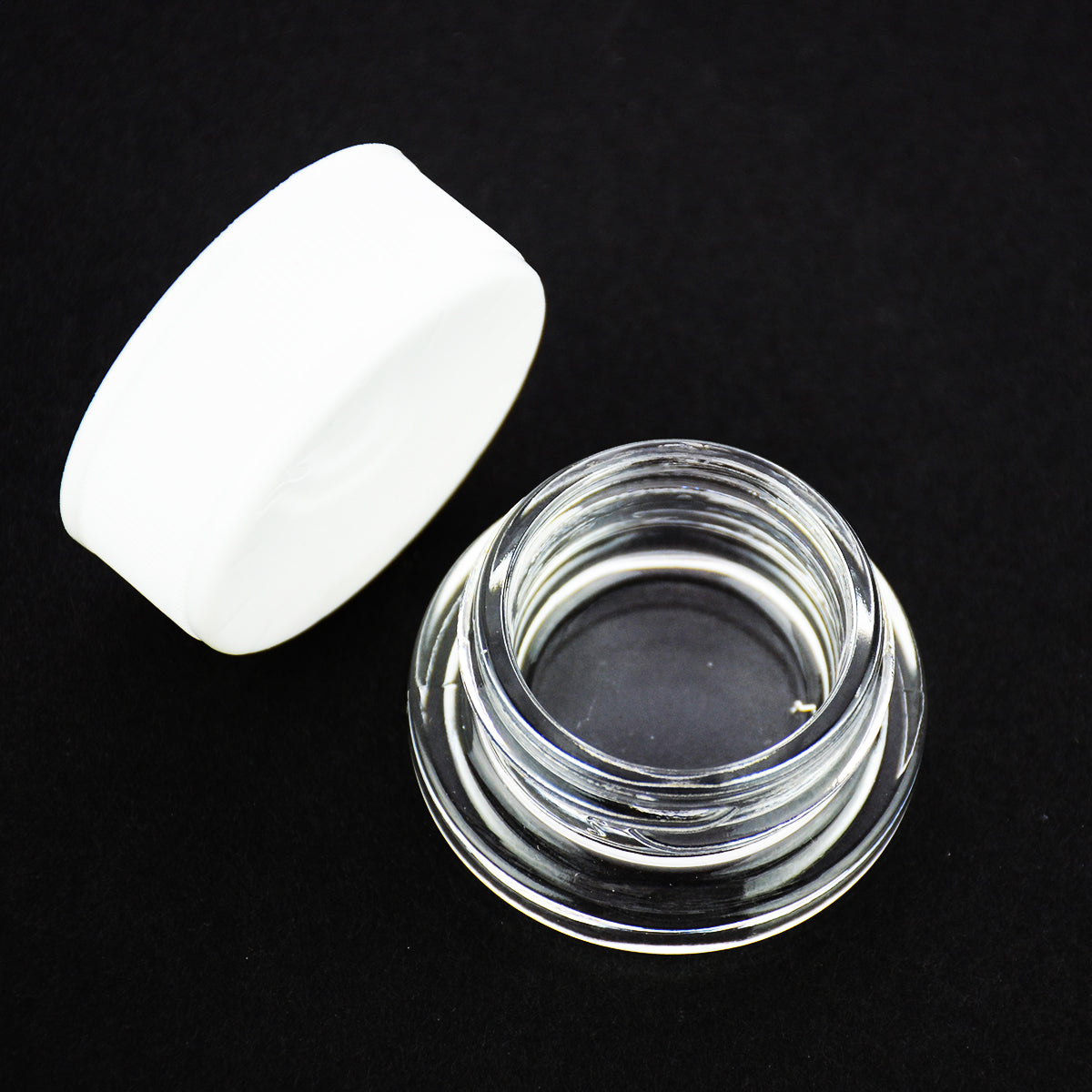 9ML Concentrate Container with White Plastic Lid - LA Wholesale Kings