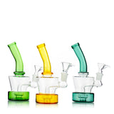 6.5" Color Tube Hollow Base Bong 14mm Male Bowl Included Approx 155 Grams - LA Wholesale Kings