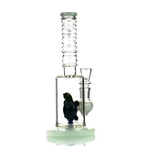 10" Ring Neck Turtle Shower Water Pipe with 14mm Male Bowl - LA Wholesale Kings