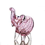 4" Pink Tube Elephant Hand Pipe - LA Wholesale Kings