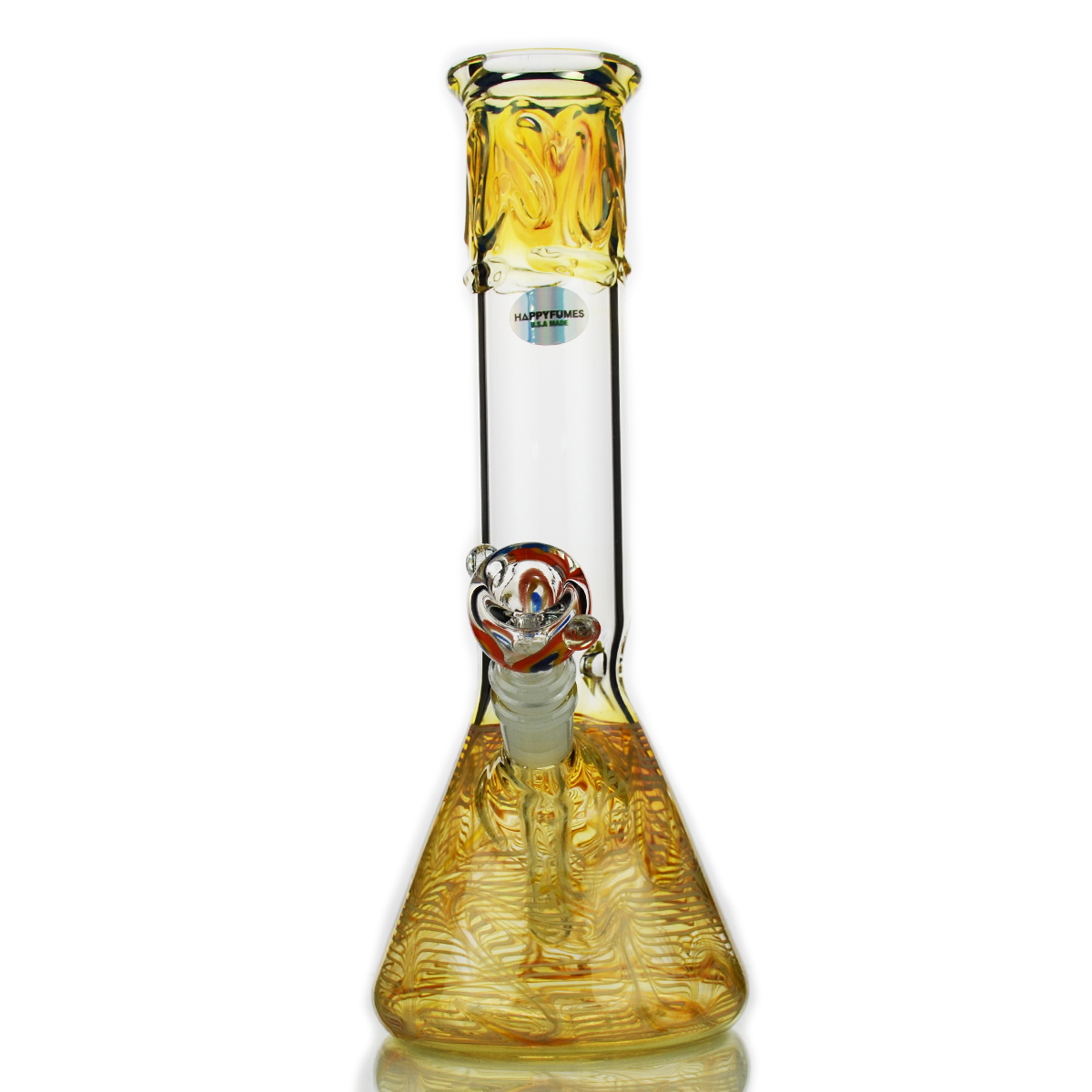 12" Fume Glass American Made Beaker - LA Wholesale Kings