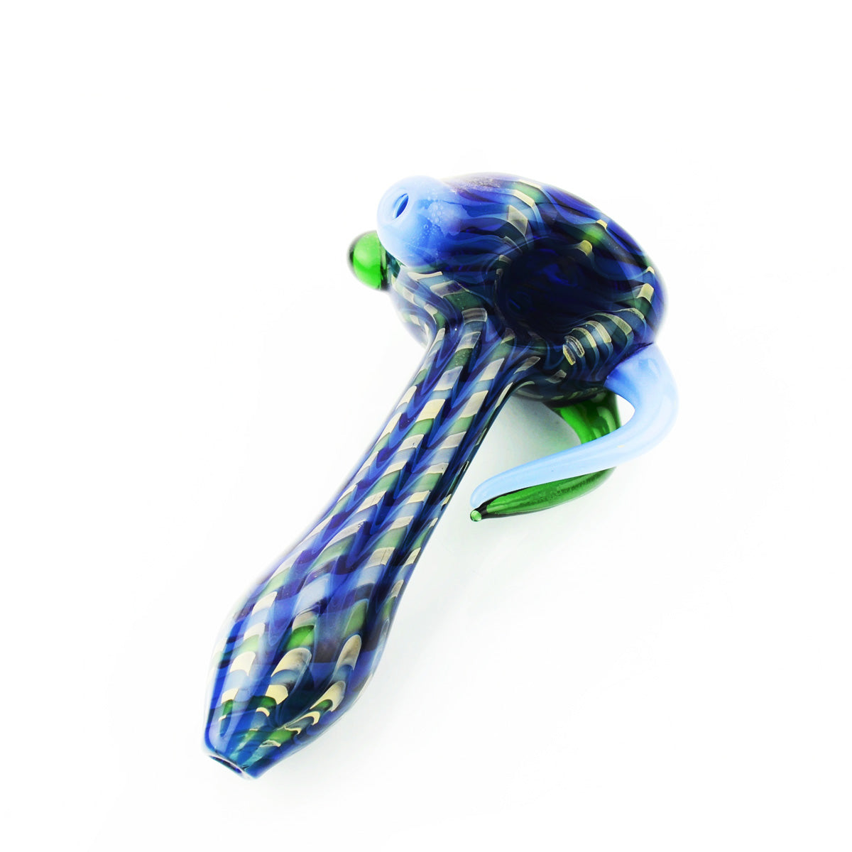 4.5" American Fancy Horn Hand Pipe Spoon - LA Wholesale Kings