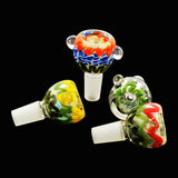 14mm Bowl Color Twisting Art Slide - LA Wholesale Kings