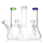 10" Color Mouth Beaker Downstem and 14mm Bowl - LA Wholesale Kings