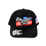 Snapback "Freedom" Hat Embroidered