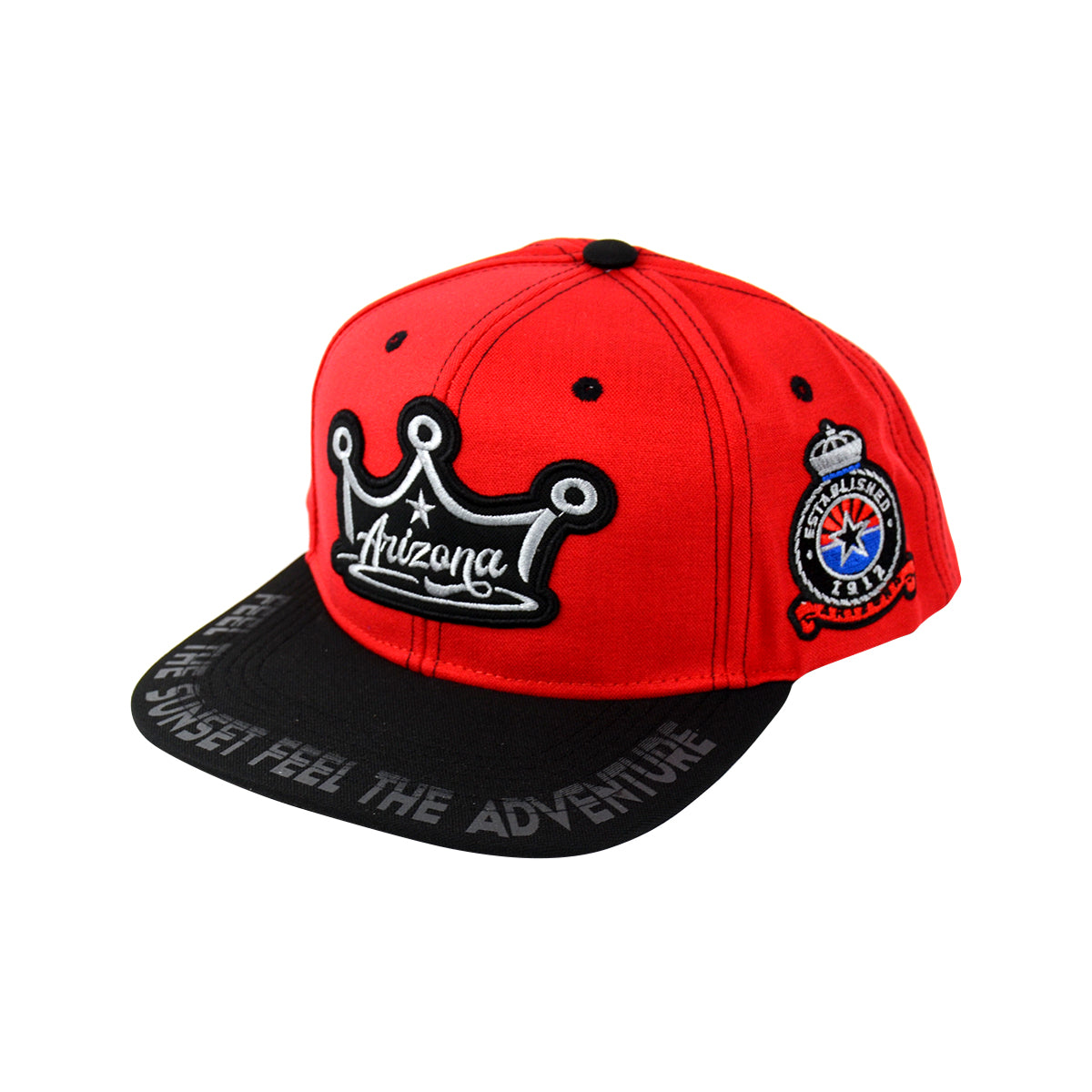 Snapback King Arizona Hat Embroidered