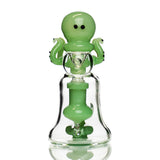 6" Octopus Water Pipe Bong with Color Tube Glass and 14mm Male Bowl