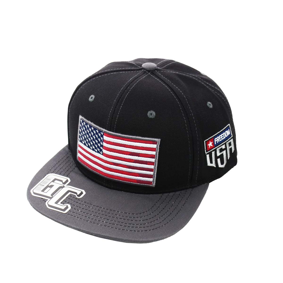 Snapback Hats The USA Flag Embroidered - LA Wholesale Kings