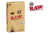 Raw Classic 1 1/4" Size Rolling Paper 24 packs - LA Wholesale Kings