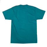 Peace of Mind Teal Short Sleeve T-Shirt 100% Cotton- Pack of 6 Units  1S, 2M, 2L, 1XL